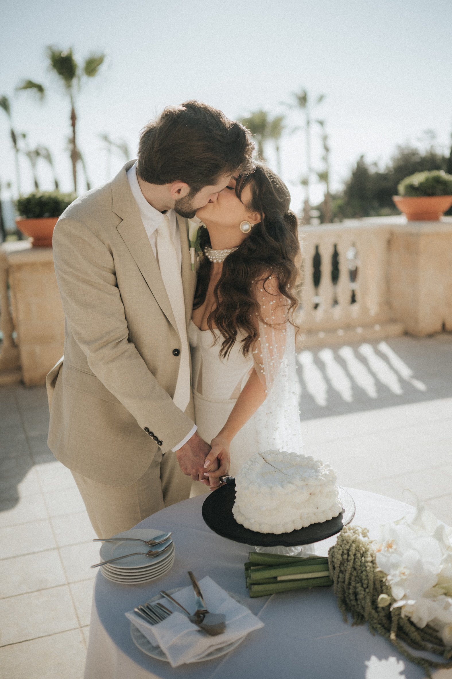 Cake cut Elysium Hotel