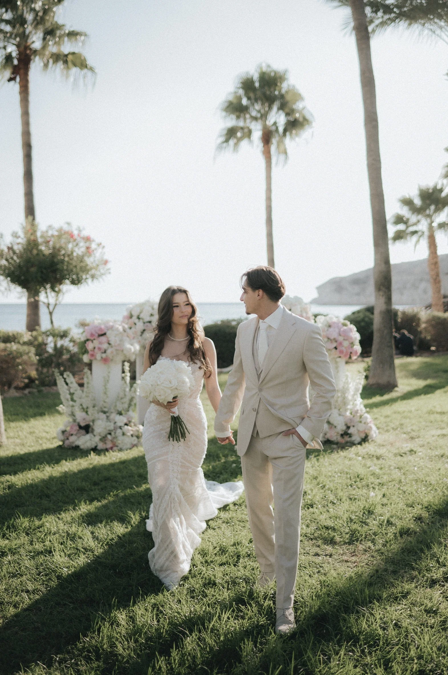 Beach Front weddings at Columbia Resort Pissouri