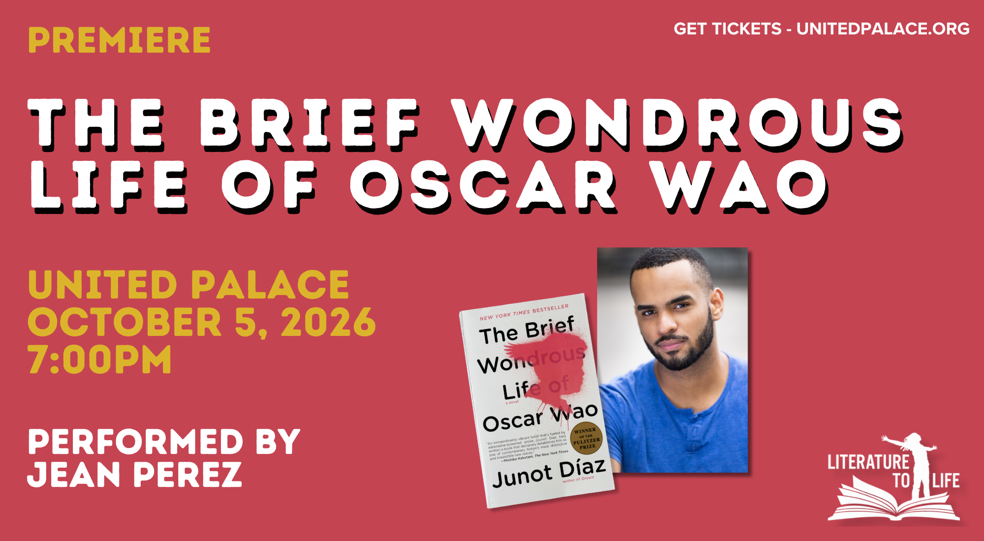 Literature to Life Premieres New Actor in New York City