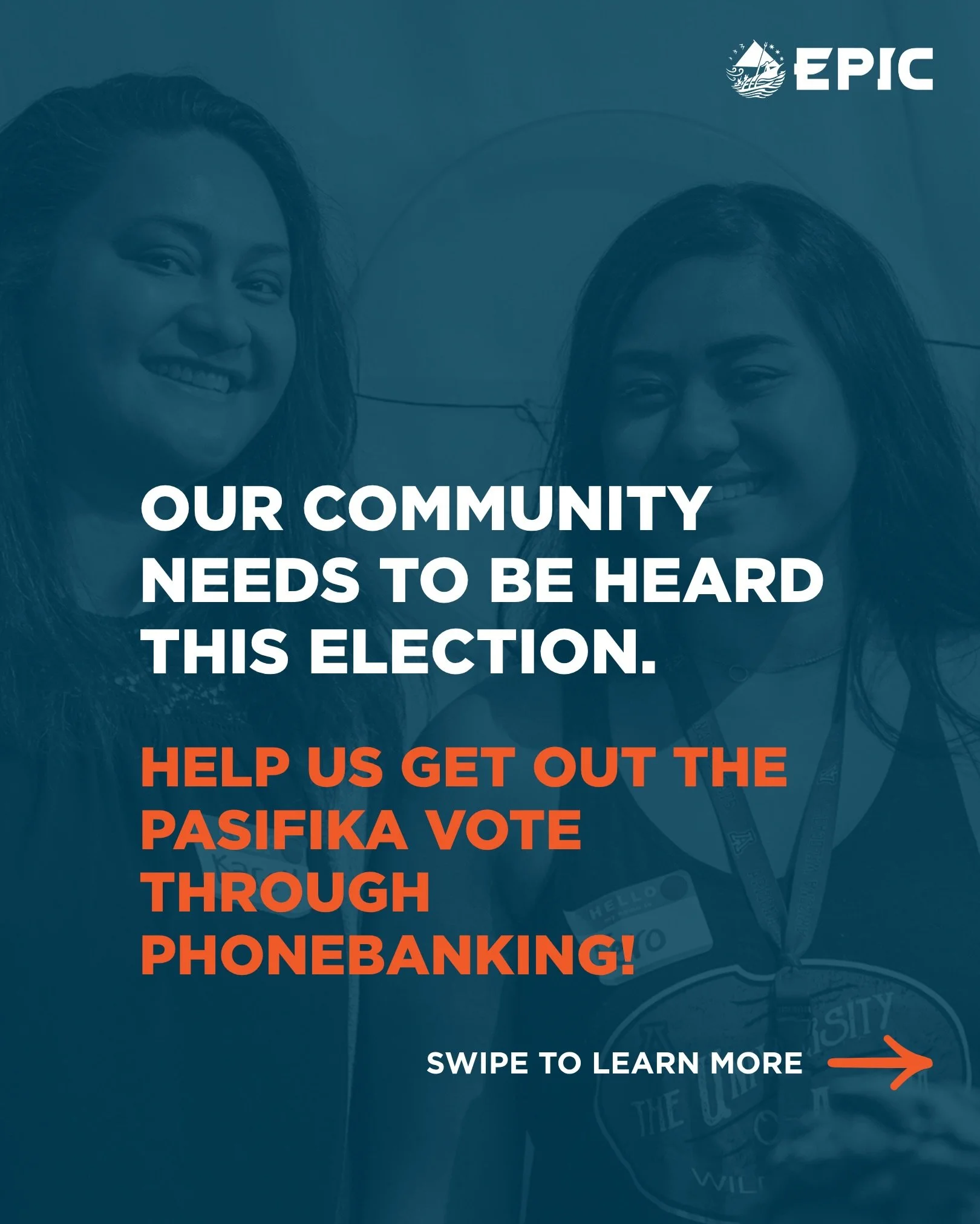 Early voting has begun in some counties! Check out the links in our bio to learn more. This week, we&rsquo;re kicking off our phonebanking to get the vote out in our Pasifika community. Swipe to learn more about what phonebanking entails and how you 