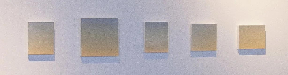 Tablets (Twilight) || Oil on primed panel || 71" x 12" || 2004