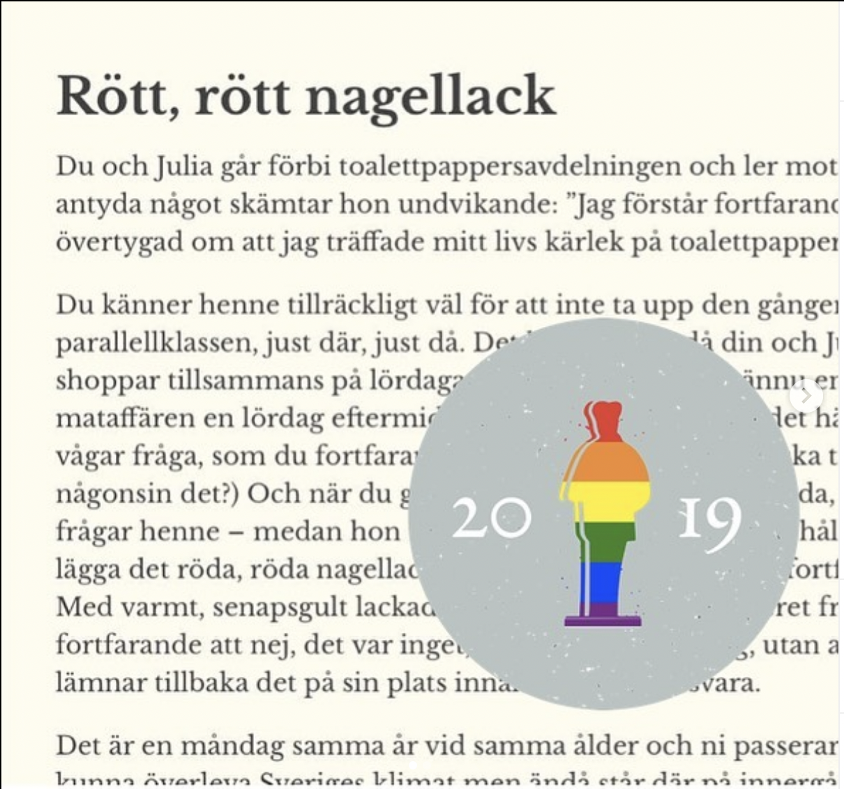 Rött, rött nagellack