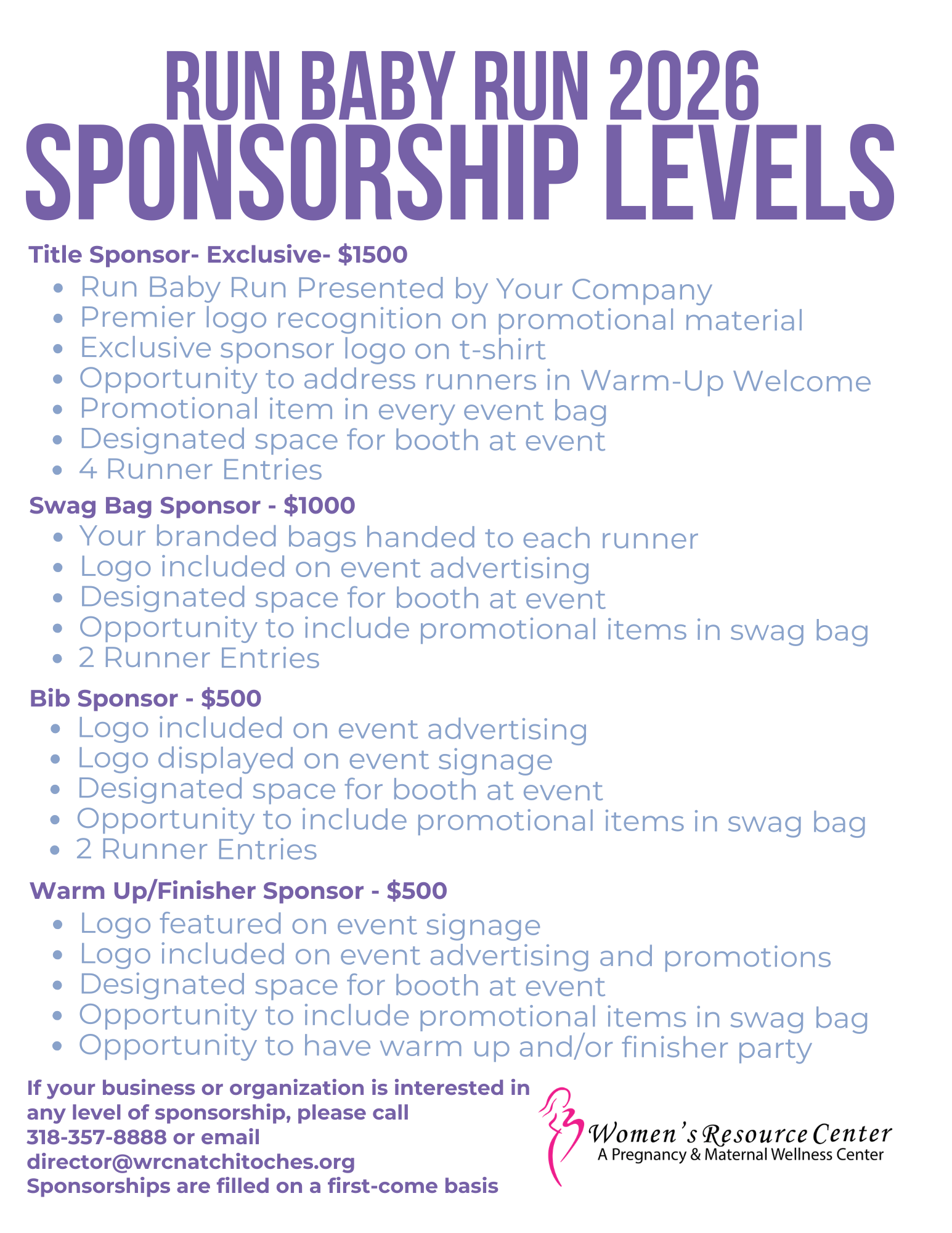 2026 Run Baby Run Sponsorship Levels.png