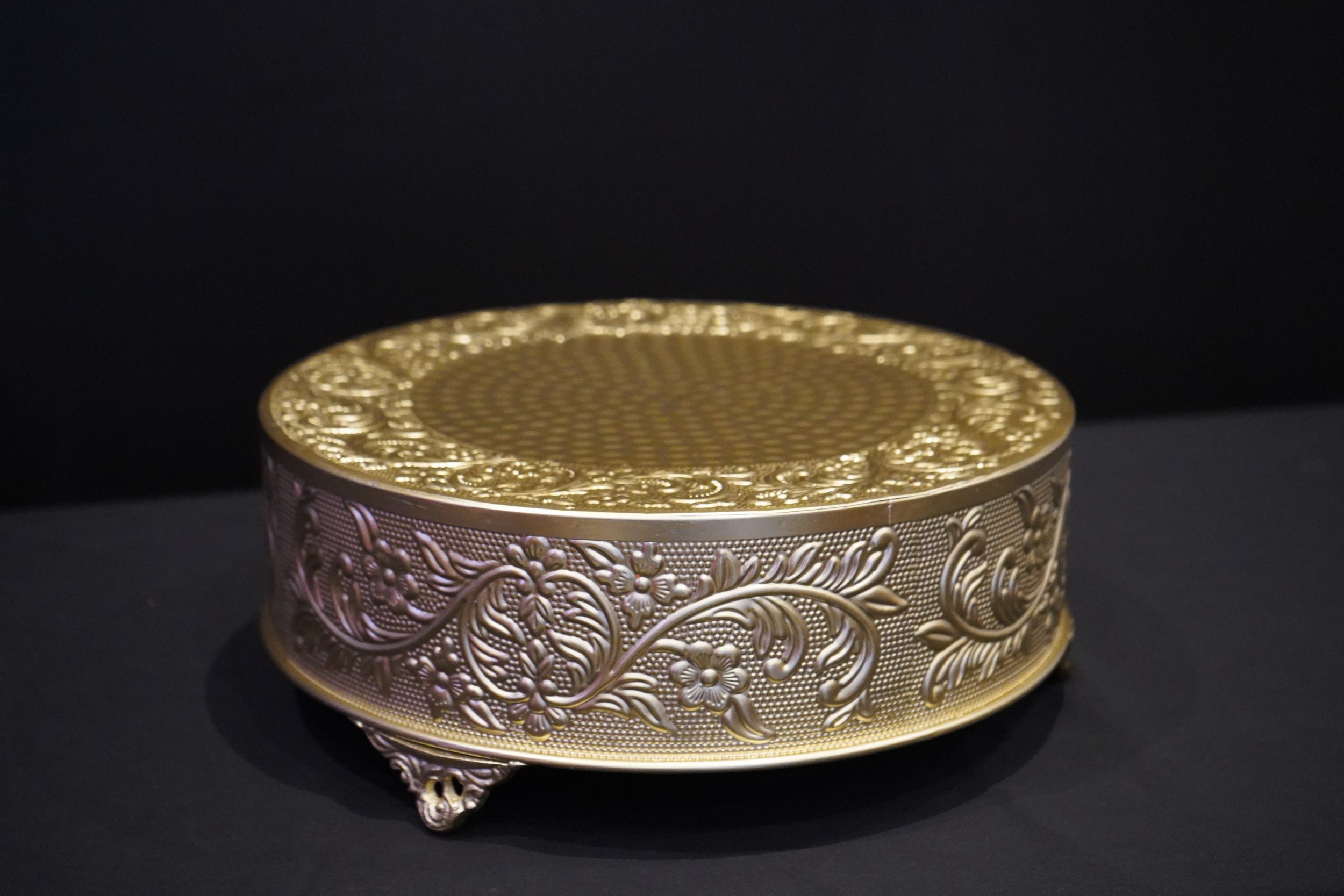 14” Gold Cake Stand