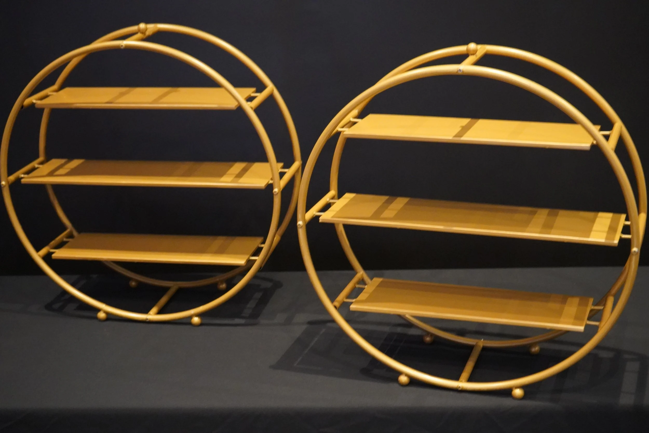 3 Tier Gold Cupcake Stand