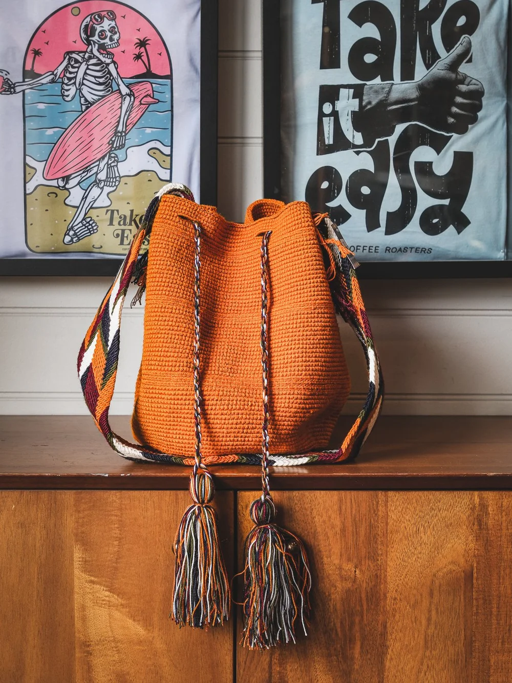 Colombian wayuu tribal bags Wayuu Mochila Bag/handmade in Colombia/boho Chic Bag - Etsy main image 4