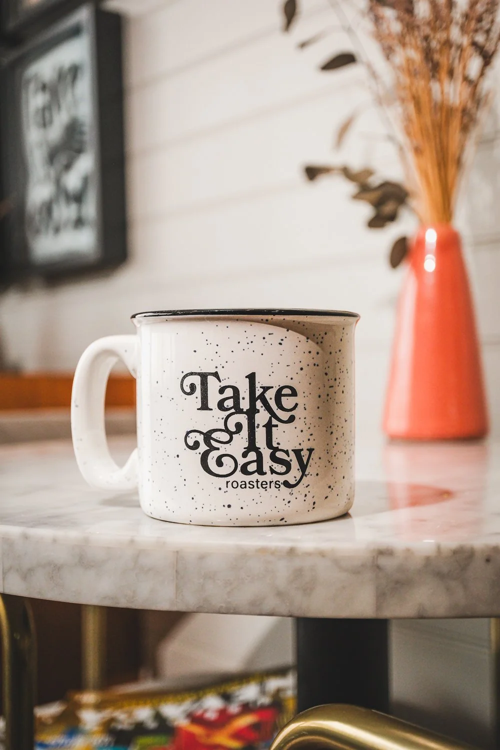 15 oz White Campfire Mug