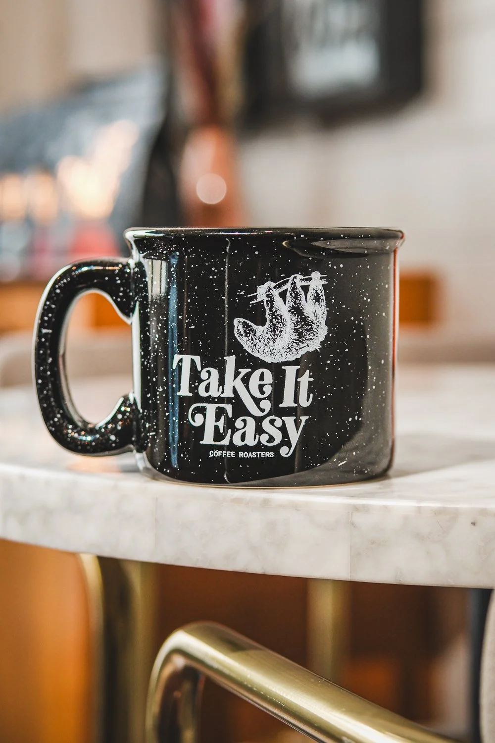 15 oz Black Campfire Mug