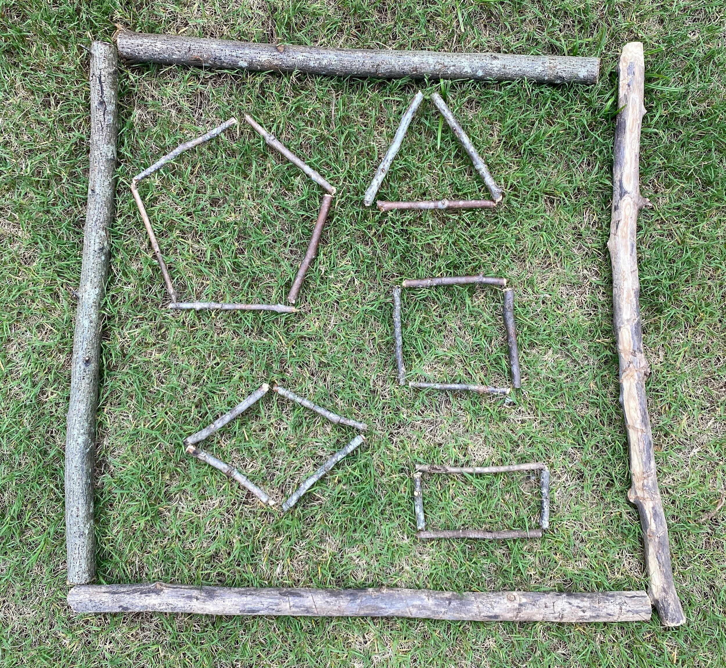 Image result for making shapes with sticks