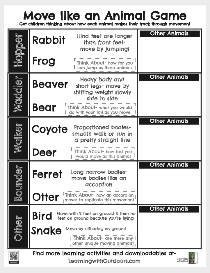 Animal Tracks — Learning withOutdoors