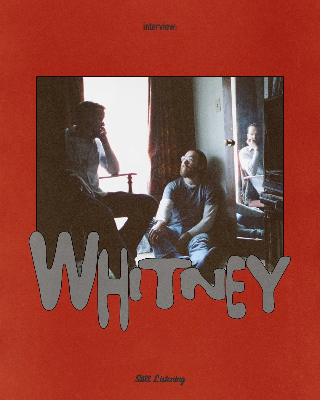 Whitney are having fun again, and it&rsquo;s never sounded so good.
A band rediscovering its joy, its charm, its spark, and turning it into their most inviting record yet.

From barn-born sessions in Oregon to dining-room orchestras in Chicago, Small