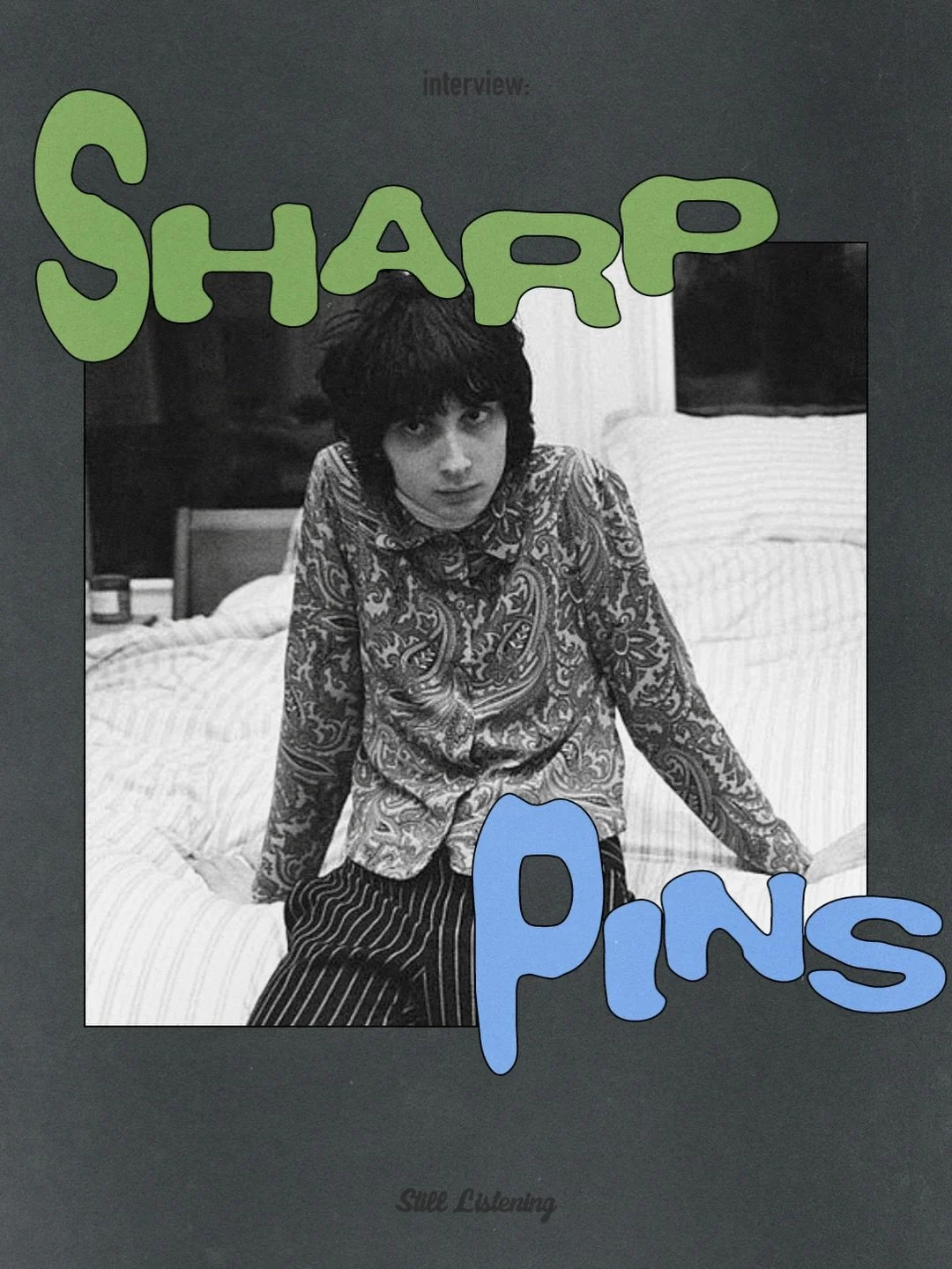 📌 Sharp Pins&rsquo; Kai Slater isn&rsquo;t interested in being a throwback.

We caught up with the 21-year-old Chicago songwriter over a pint before his headline show at The Deaf Institute to talk handmade zines, escaping algorithms, the current pow