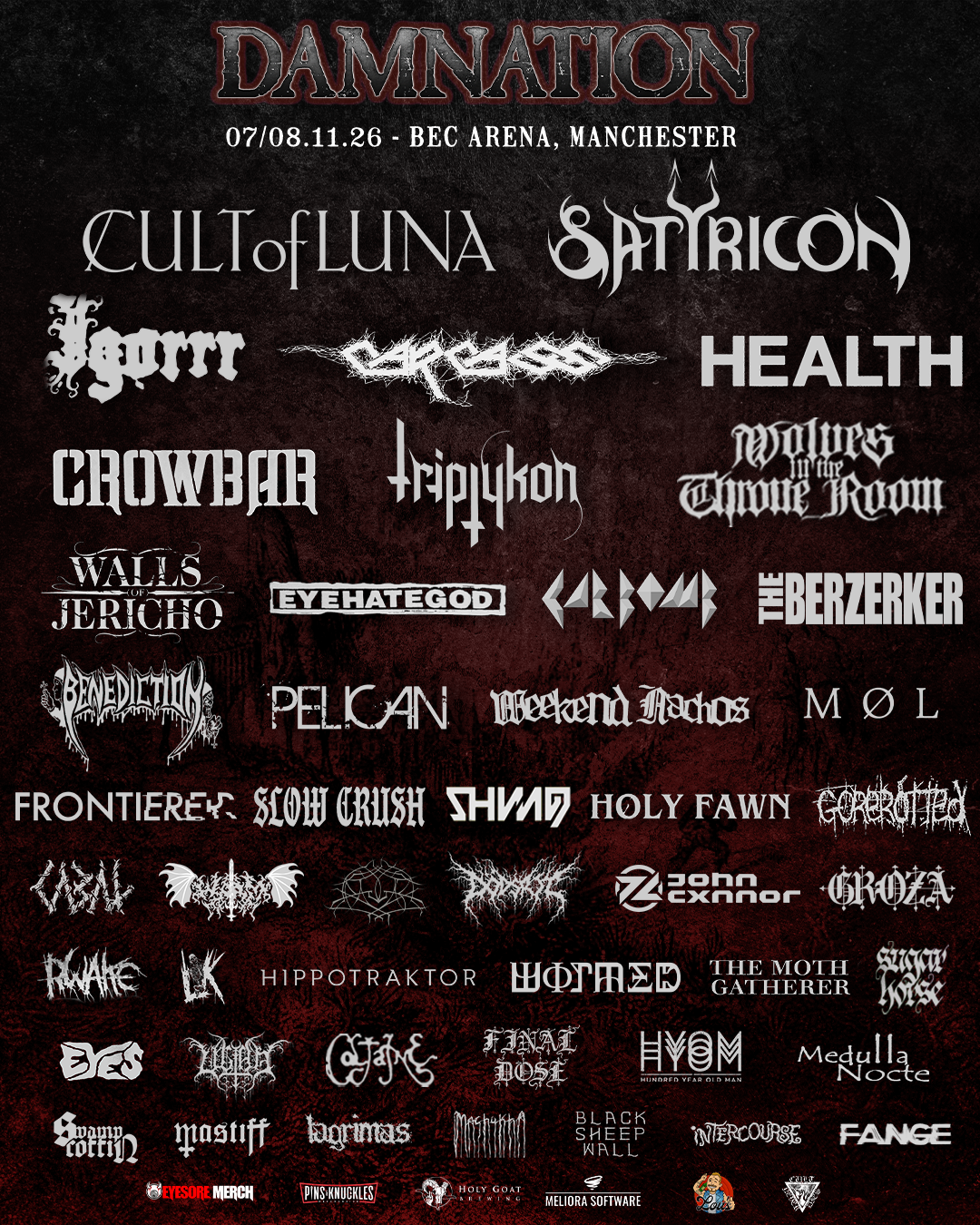 7 Names to Watch at Next Month’s Damnation Festival 