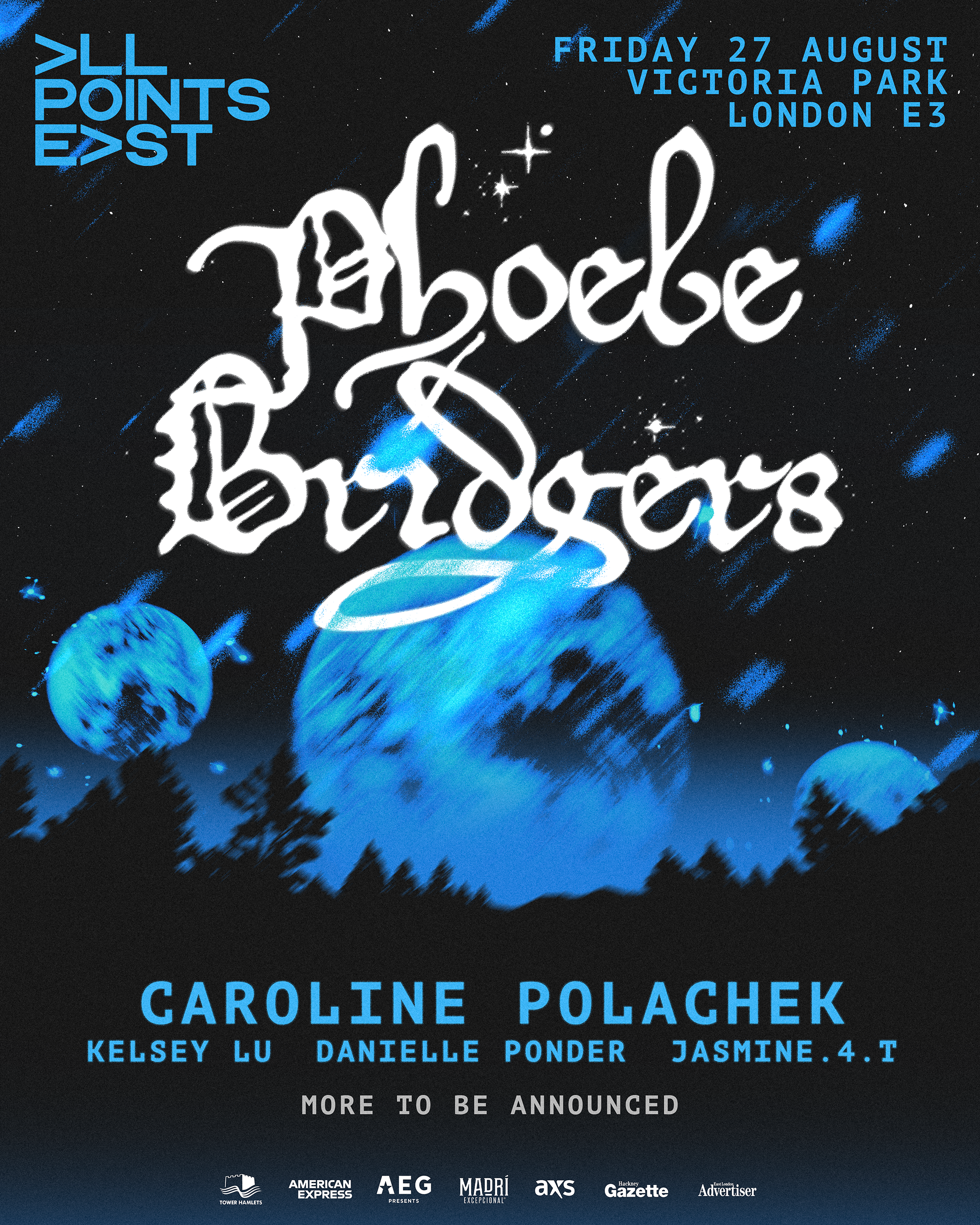Phoebe Bridgers Announced As First All Points East 2027 Headliner