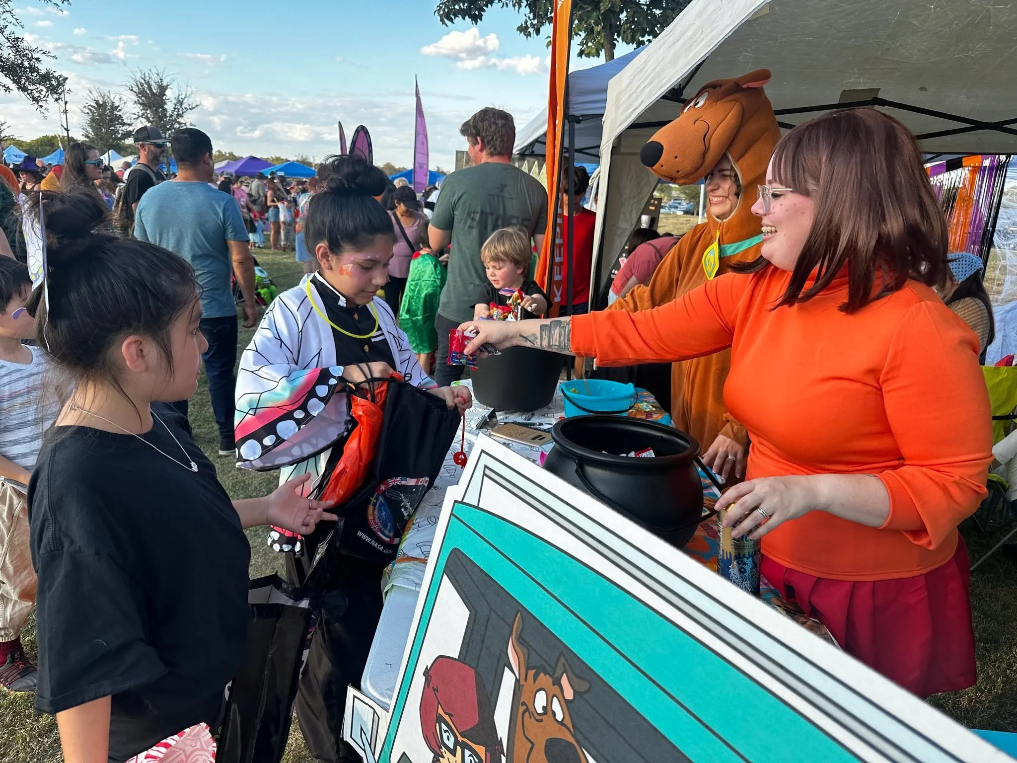 Booda Halloween is back! Join us for an evening of family-friendly fun filled with trick-or-treating with local businesses and nonprofits, ghoulishly fun games, a kids’ costume contest, story time with the Buda Public Library, and food trucks t