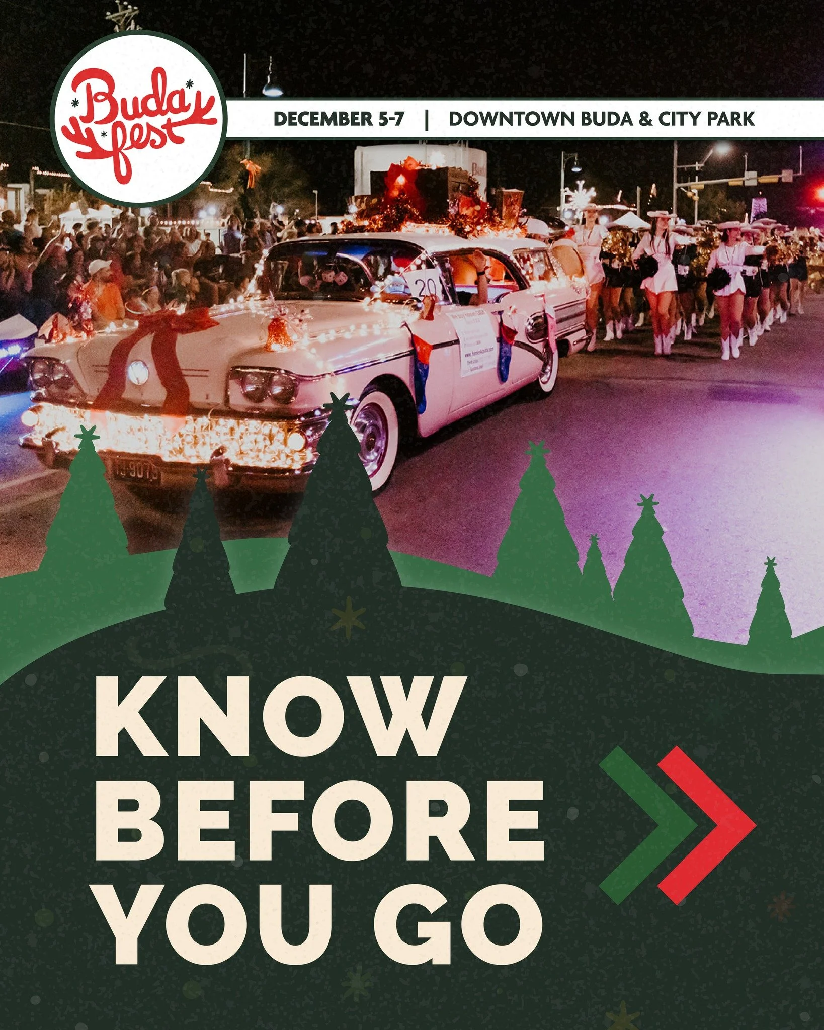 Ready for a full weekend of festive fun? Budafest kicks off this weekend with performances, markets, food, snow, the parade, and the holiday tree lighting. Swipe for parking info, detour routes, and FAQs.Here&rsquo;s your go-to guide to make your Bud