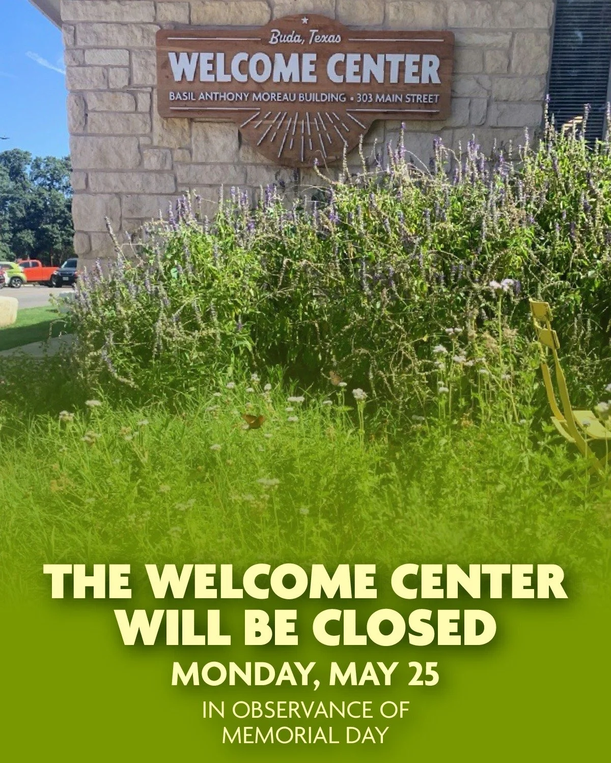Our offices will be closed Monday, May 25 for Memorial Day.

We&rsquo;ll reopen Tuesday, May 26. Wishing everyone a safe and meaningful holiday weekend.