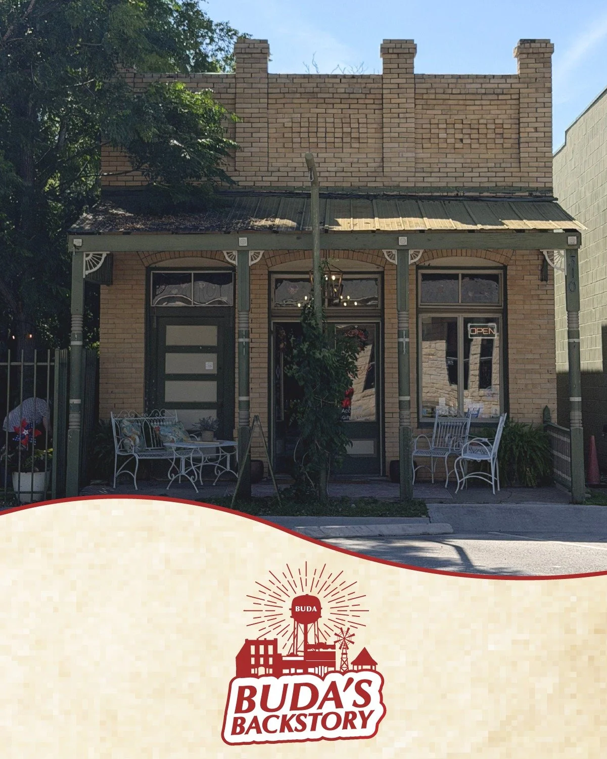 Buda&rsquo;s Backstory: Former Farmers State Bank 🏦

During Historic Preservation Month, we&rsquo;re spotlighting one of downtown Buda&rsquo;s earliest commercial buildings at 310 N. Main Street.

From its beginnings as Buda&rsquo;s first bank to it
