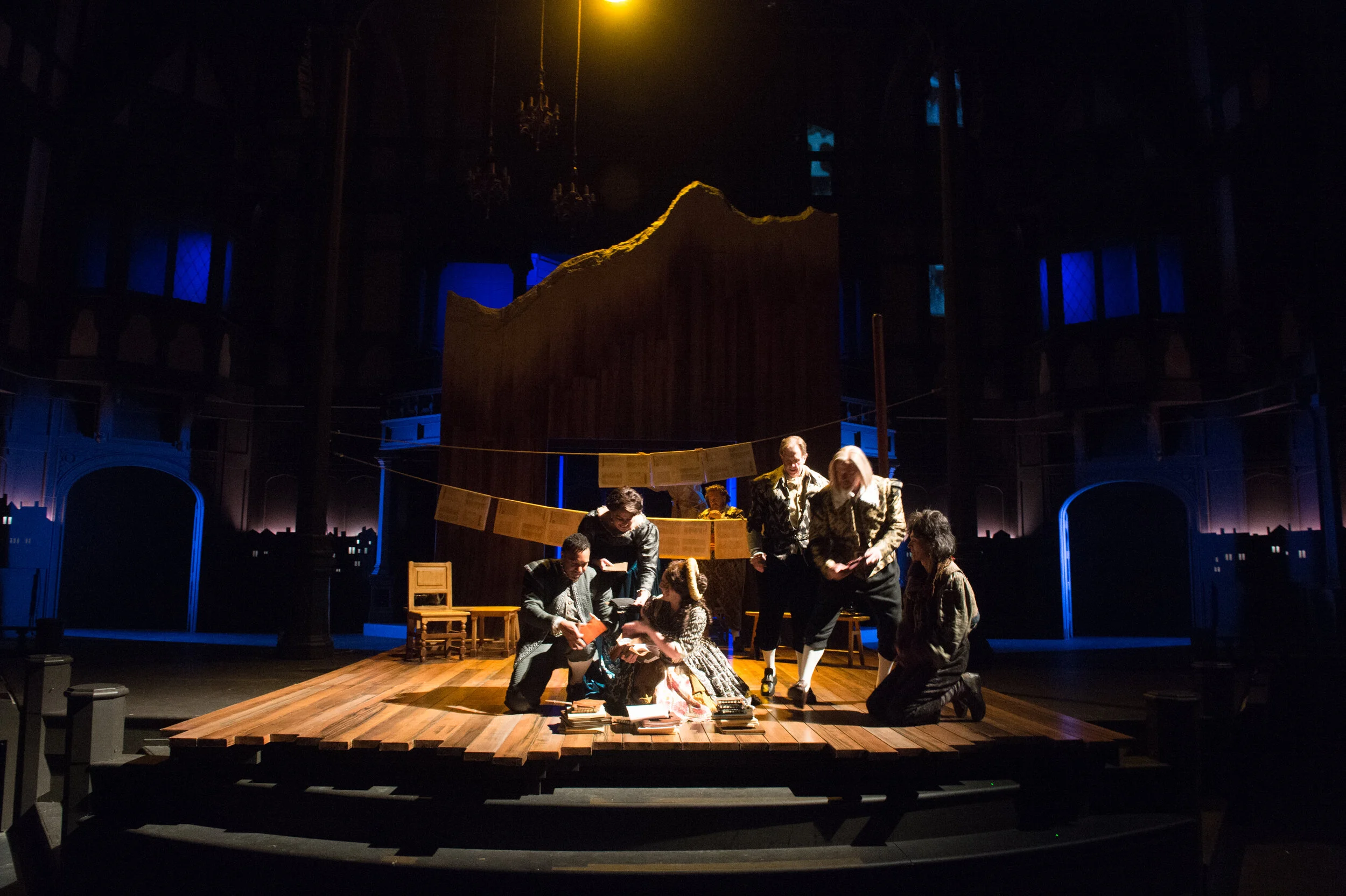 "The joy of “The Book of Will” is watching actors like DeVita and Ridge who know and love Shakespeare play characters who, like them, know and love Shakespeare.  ...Using a few of Shakespeare’s lines, real and composite characters and a great deal of fantasy, playwrights like Gunderson create new art for audiences that crave classics." –Lindsay Christians, The Capital Times