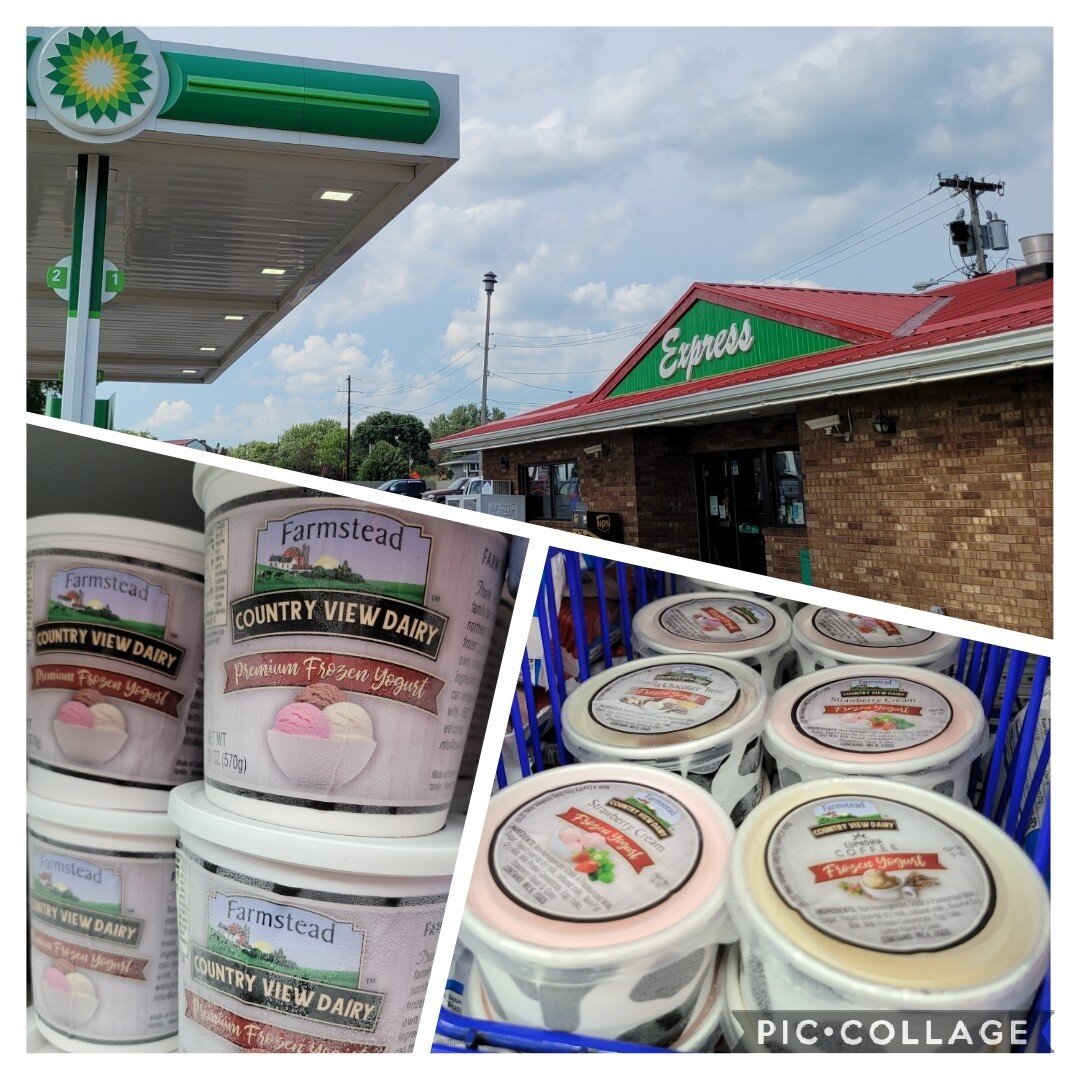 Our newest prepackaged frozen yogurt customer is BP Express in West Union.  Grab a cup when you're filling up!
#BPexpress