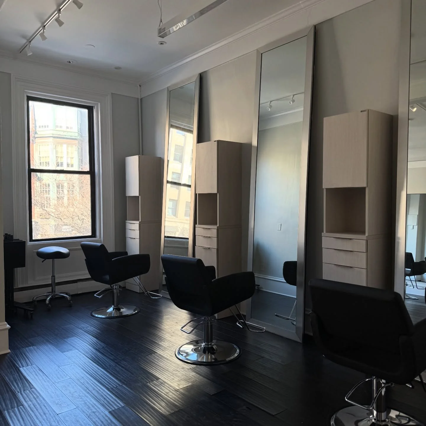 After two months of non stop renovations and hard work during a long winter, I am so excited to begin sharing the world of Ashley Silvano Hair @ashonnewbury with you 

Our first floor is almost complete (still waiting on a few cabinets and tile) and 