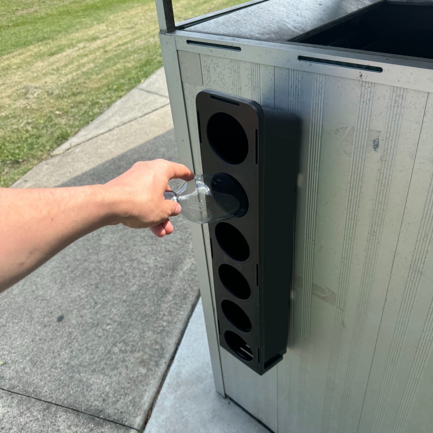 Our locally made 100% recycled plastic bin bypass units are now available for purchase. Use waste to divert waste! 

Check our store for details!