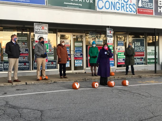 Boston 25: New Hampshire Democrats hold rally on eve of Election Day