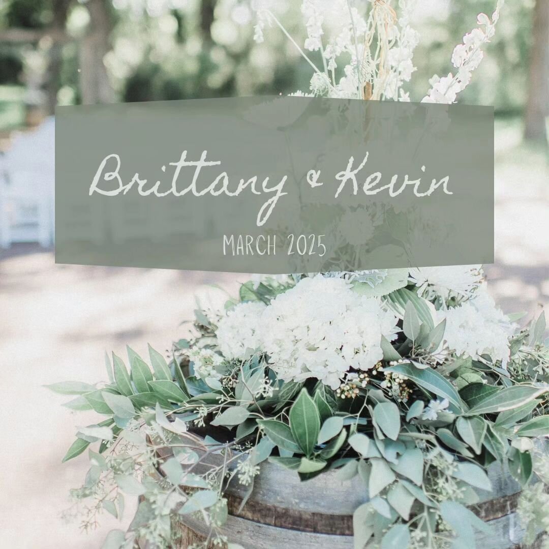 Another amazing couple to join the Stress-Free Weddings family is Kevin and Brittany.  After a few email exchanges and a video chat we knew we were going to be a great fit to help execute their wedding in 2025. Now let's get ready to #planstressfree 