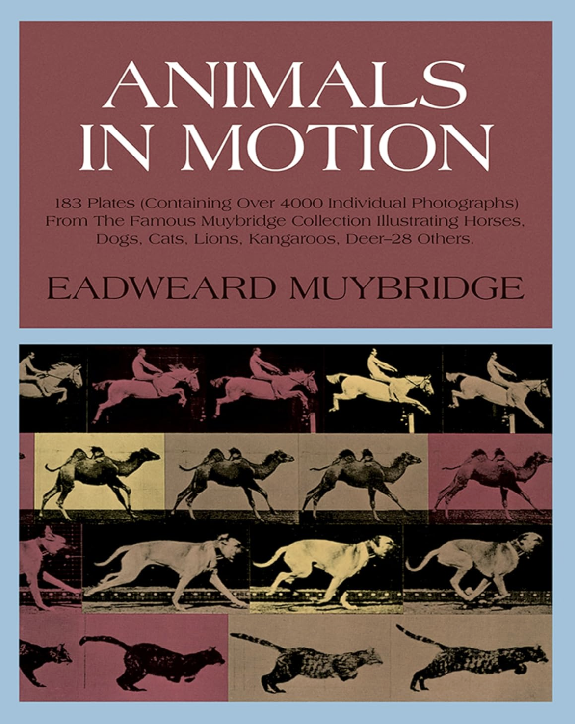 Animals in Motion – Eadweard Muybridge | £1 | Charity shop, Redruth, 2025 | 3/5