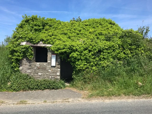 Cornish bus shelters