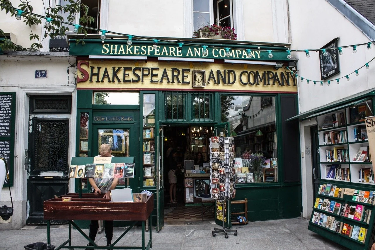 Bed and books-feast at Shakespeare and Co.