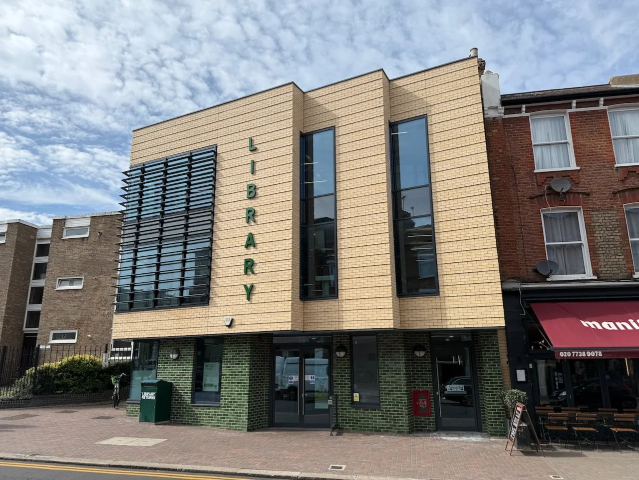 London libraries #9: Northcote Road, SW11