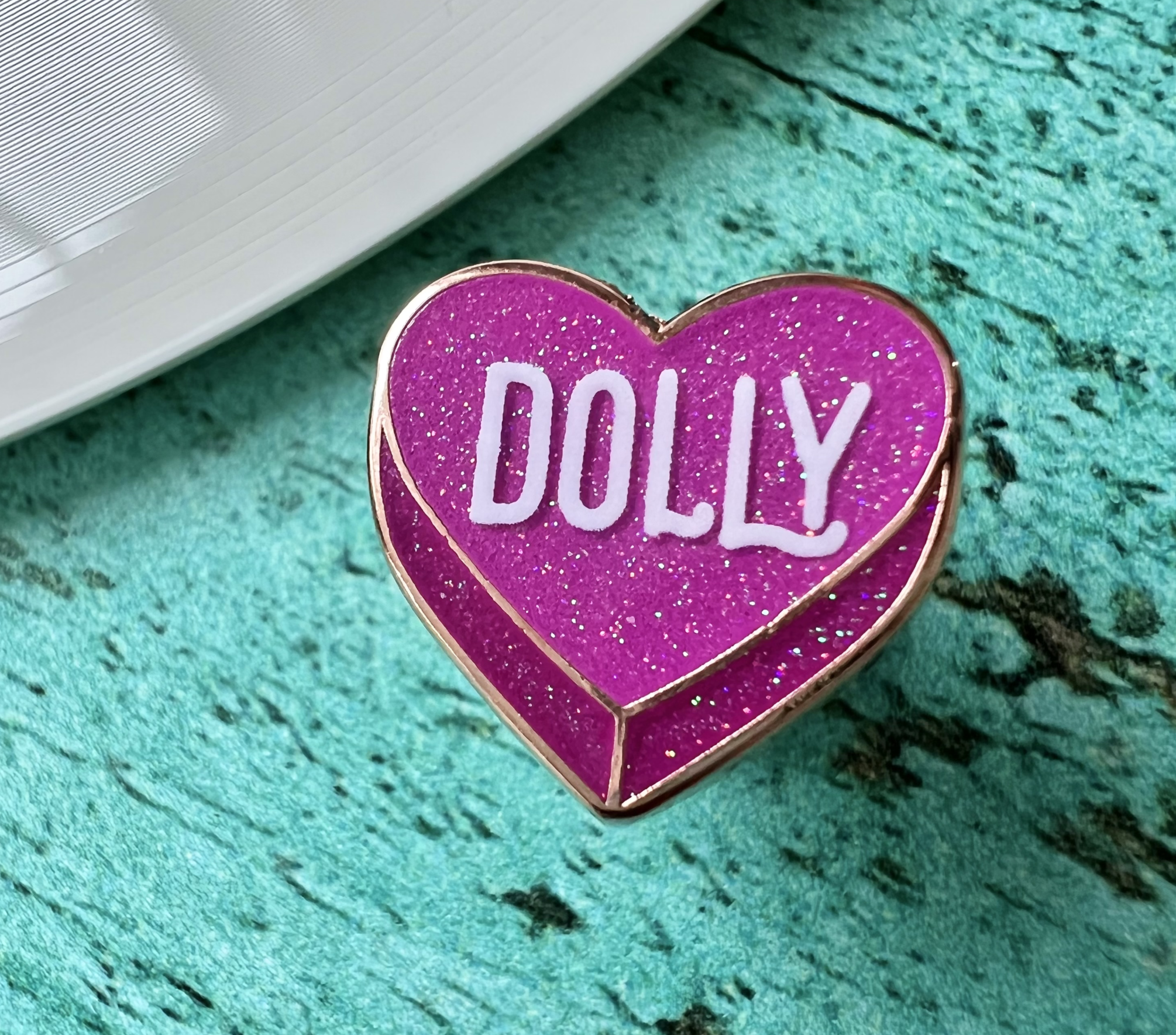 Dolly Heart Pin