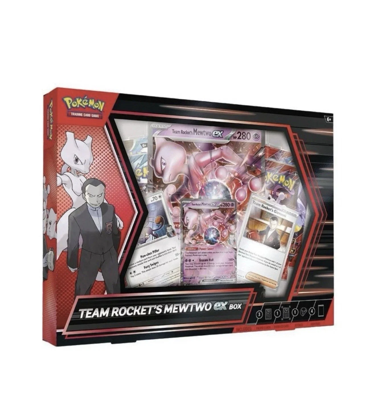 Pokemon Team Rockets Mewtwo EX box