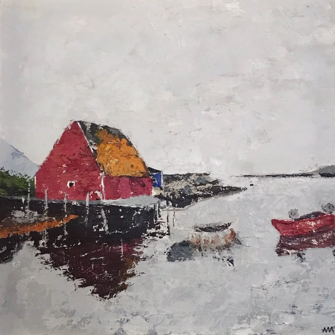 ** Peggy Cove :: 2019
(24¨ x 24¨ oil on canvas)