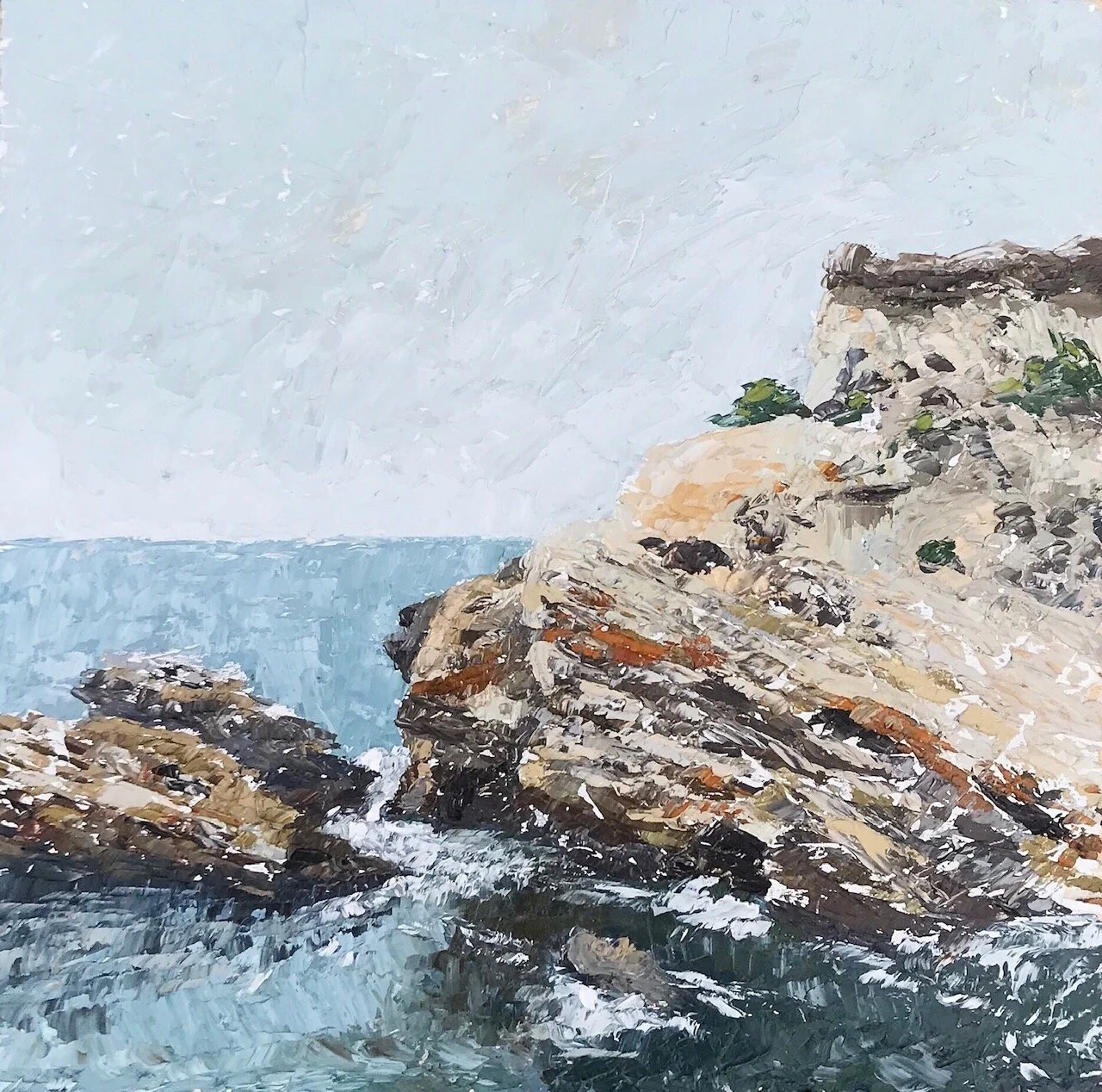 ** Montana de Oro #1 :: 2019                             


(12¨x 12¨ oil on panel)