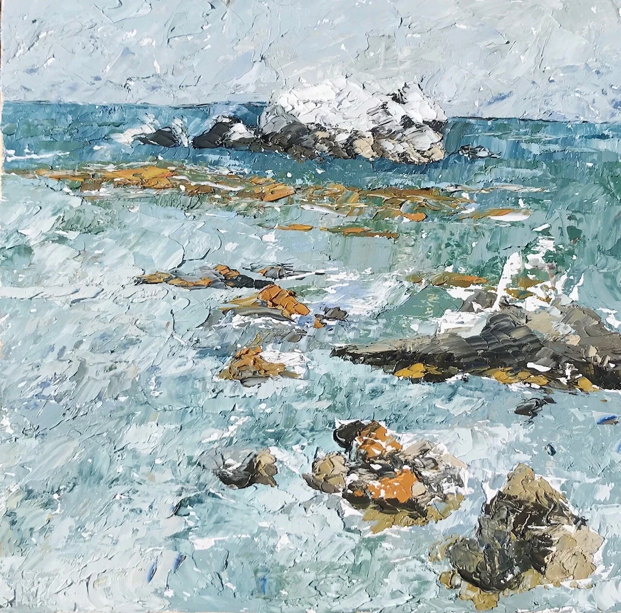 ** West of the Bluffs :: 2019
(12¨ x 12¨ oil on panel)
