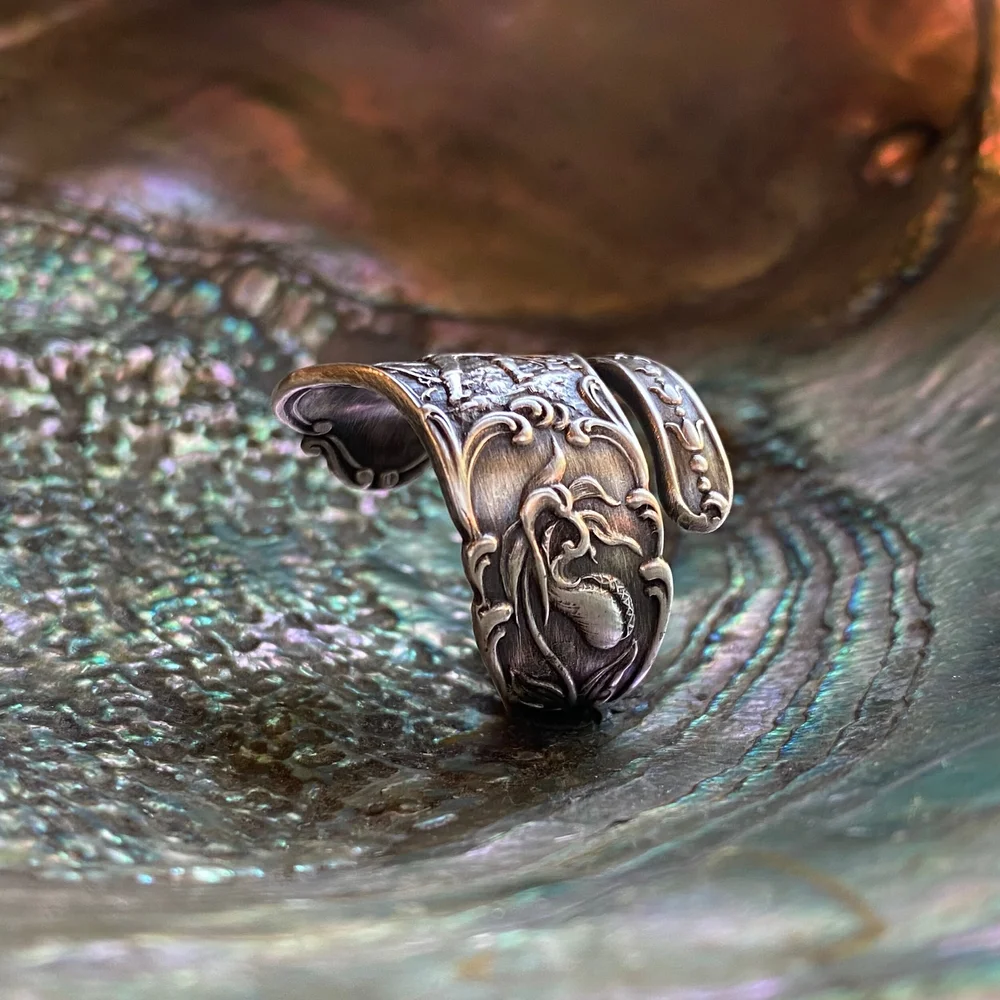 Minnesota Sterling Spoon Ring — Spoon Rings | Lady Forge