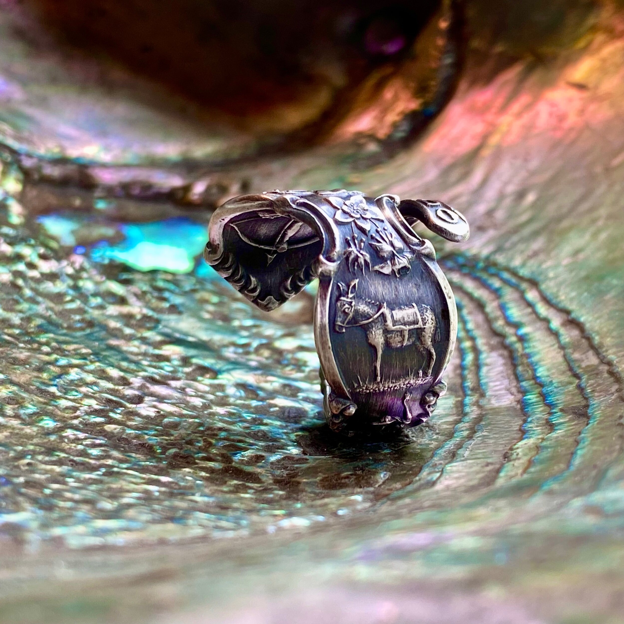 Sterling Colorado Spoon Ring - LadyForge Jewelry