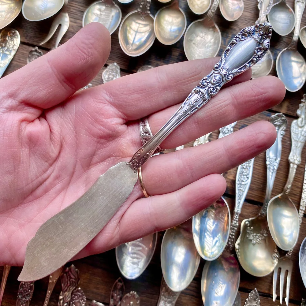 1950 Prince Eugene Sterling Spoon Ring — Spoon Rings Handmade from