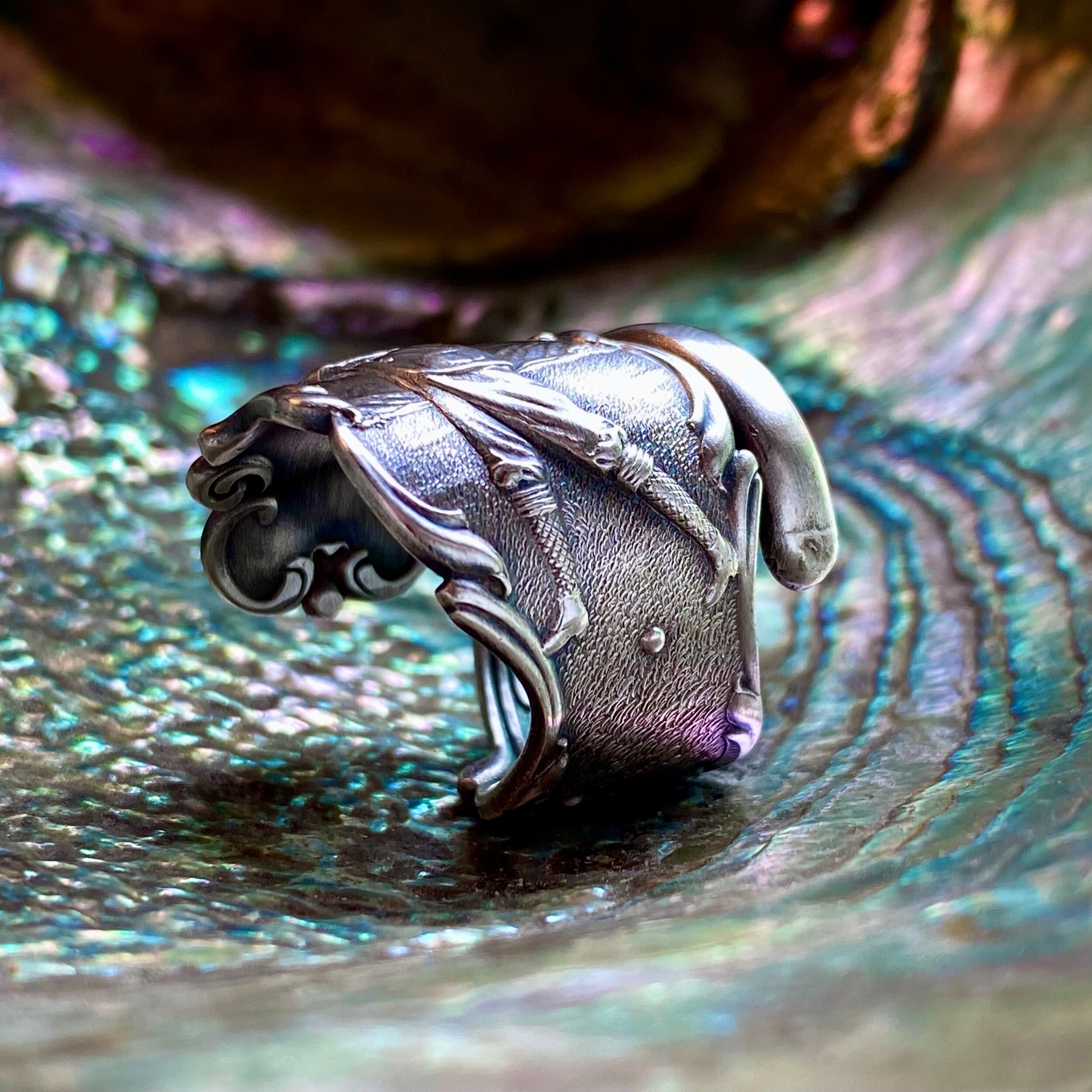 Golf Sterling Spoon Ring - LadyForge Jewelry
