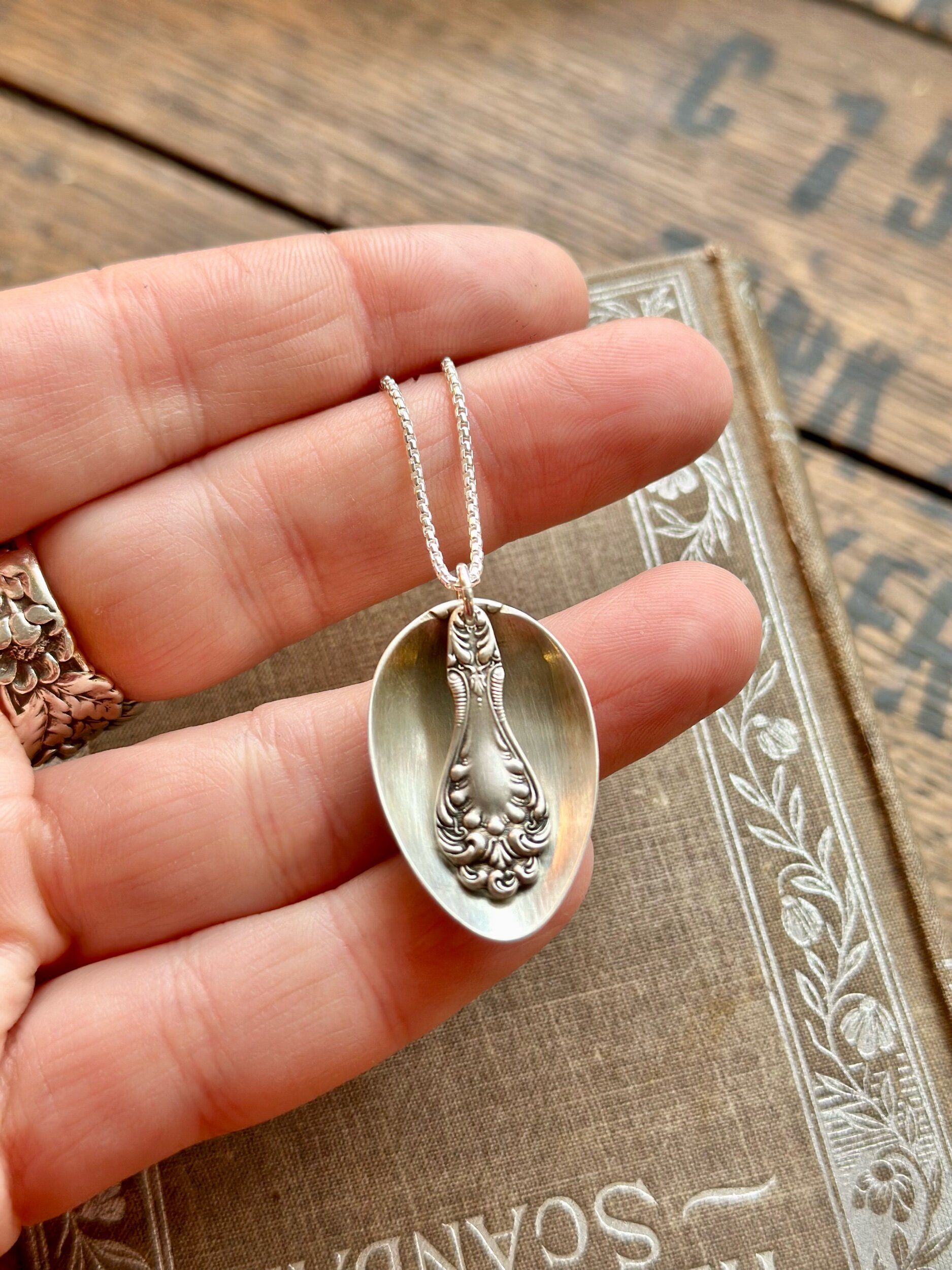 1896 Jermyn Spoonie Necklace - LadyForge Jewelry