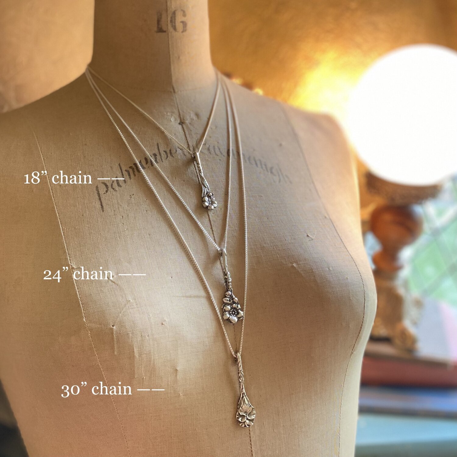 30 inch Sterling Chain Upgrade (Add-on Only) - LadyForge Jewelry