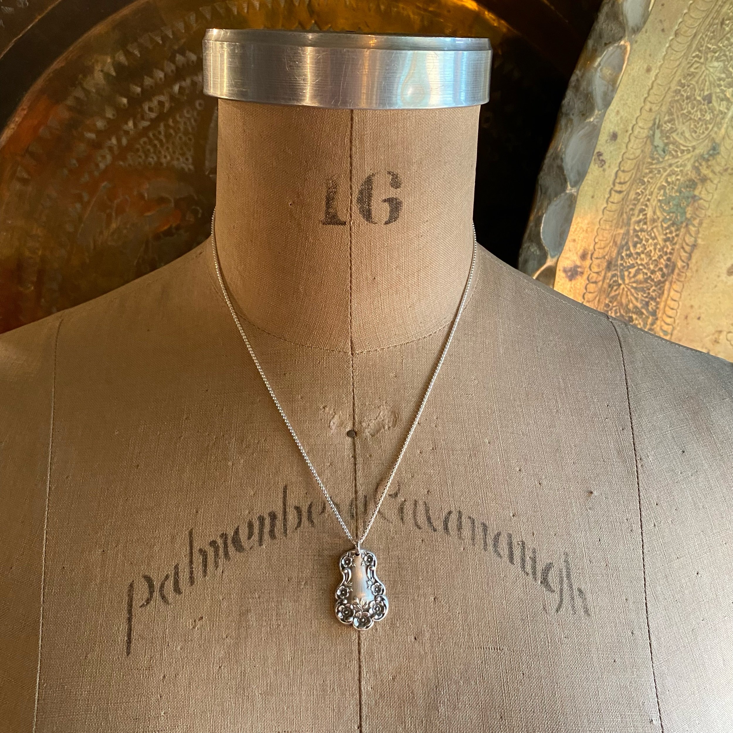 1899 Buttercup Spoon Drop Necklace - LadyForge Jewelry