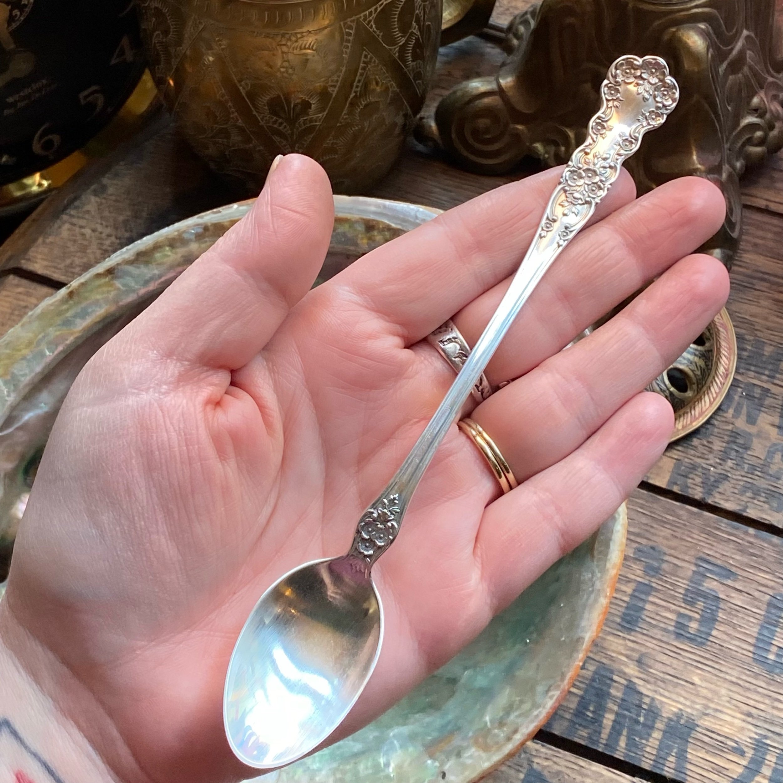 1899 Buttercup Spoon Drop Necklace - LadyForge Jewelry