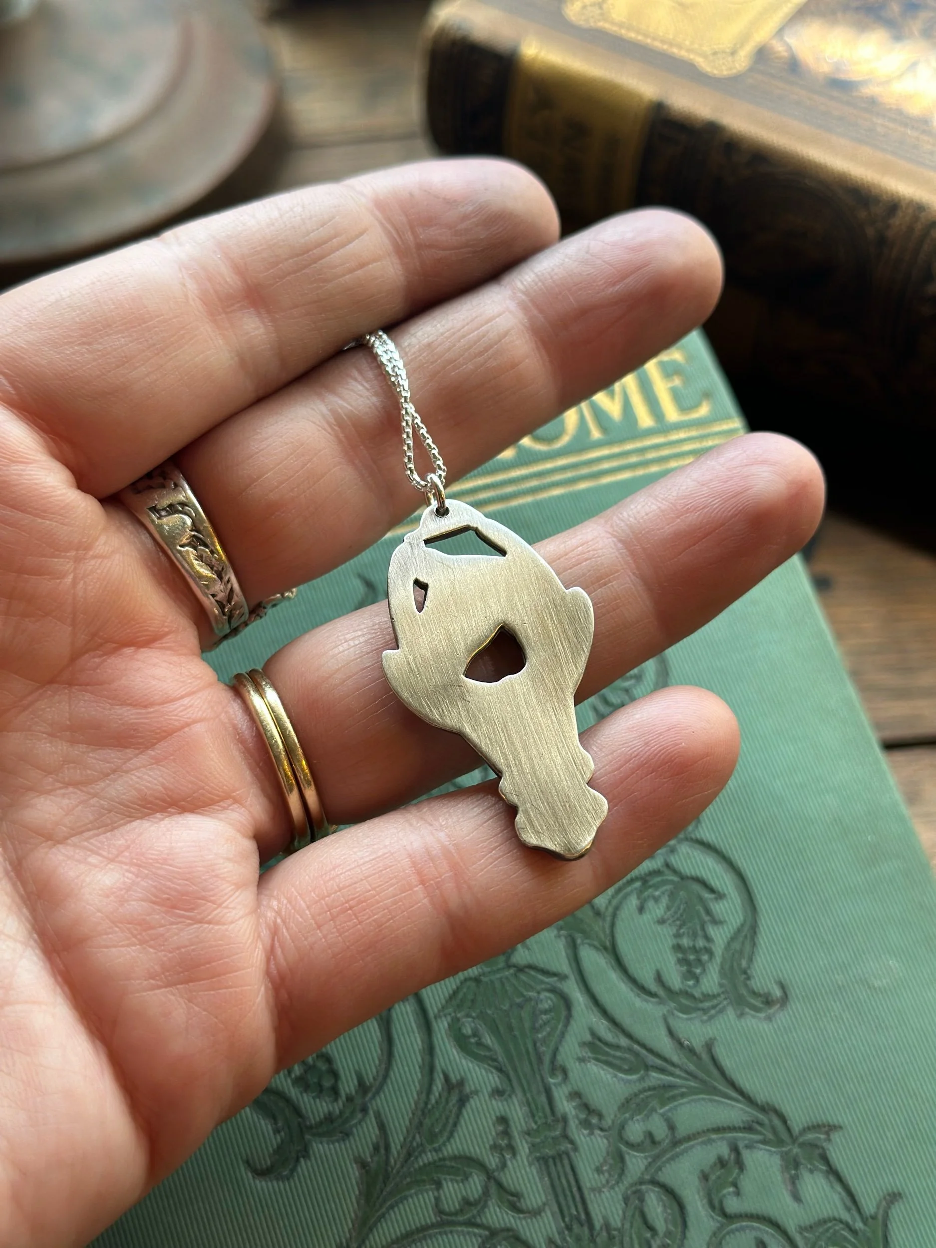 Equine Glory Sterling Spoon Necklace - LadyForge Jewelry