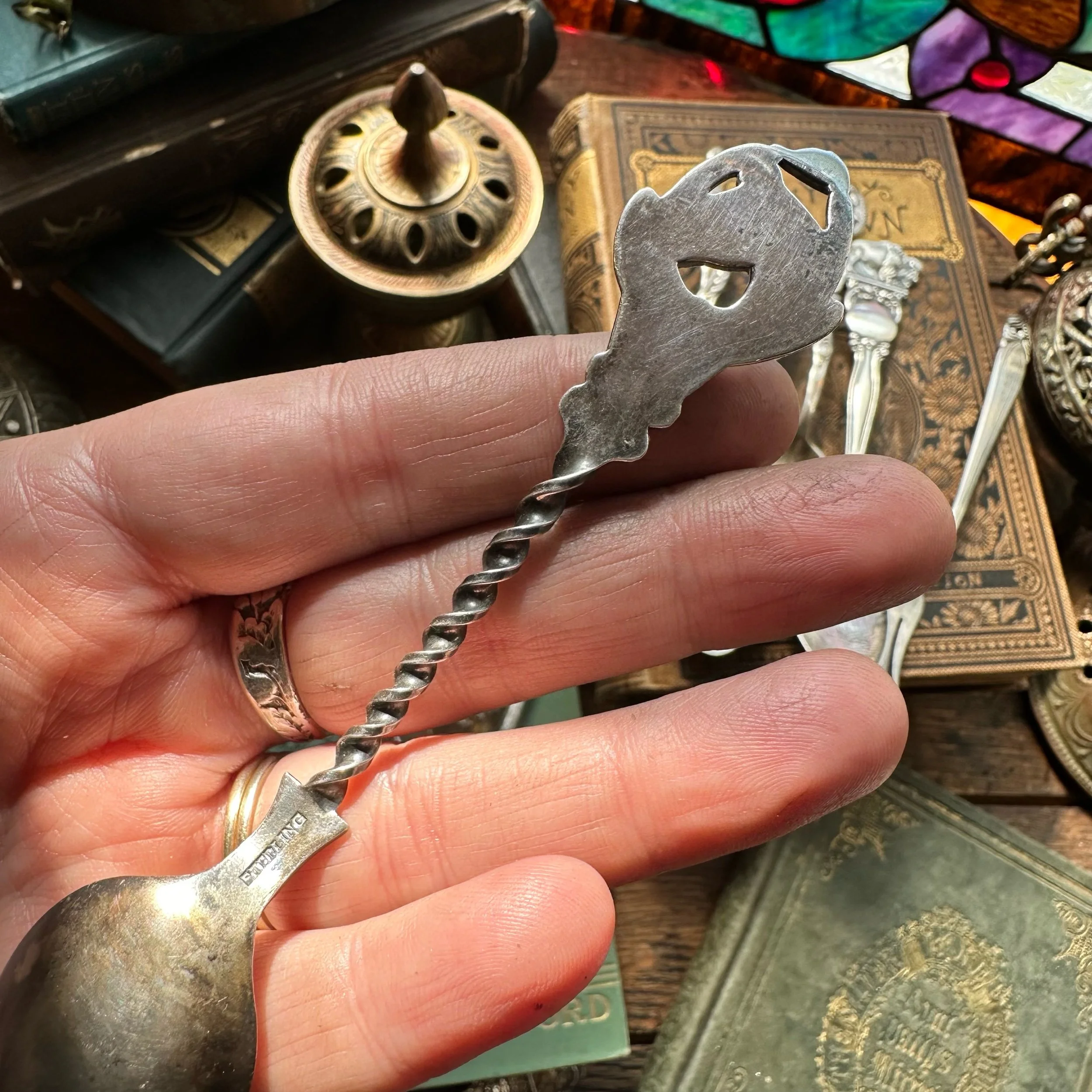 Equine Glory Sterling Spoon Necklace - LadyForge Jewelry