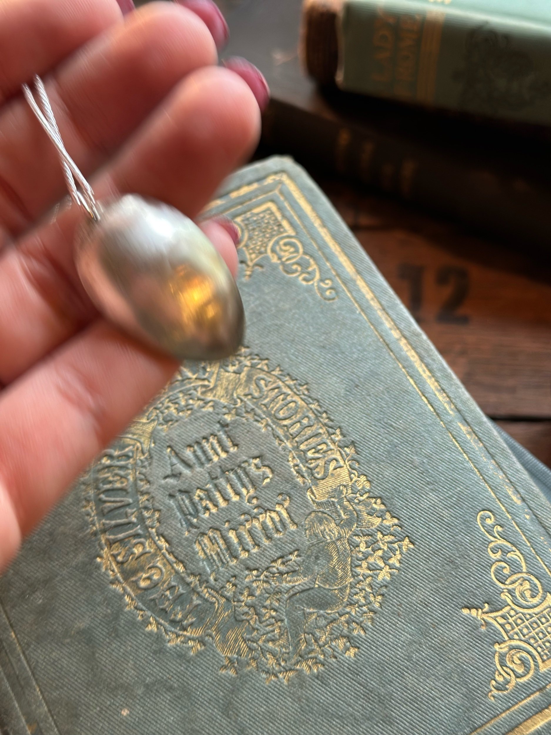 Canoe Sterling Spoon Bowl Necklace - LadyForge Jewelry