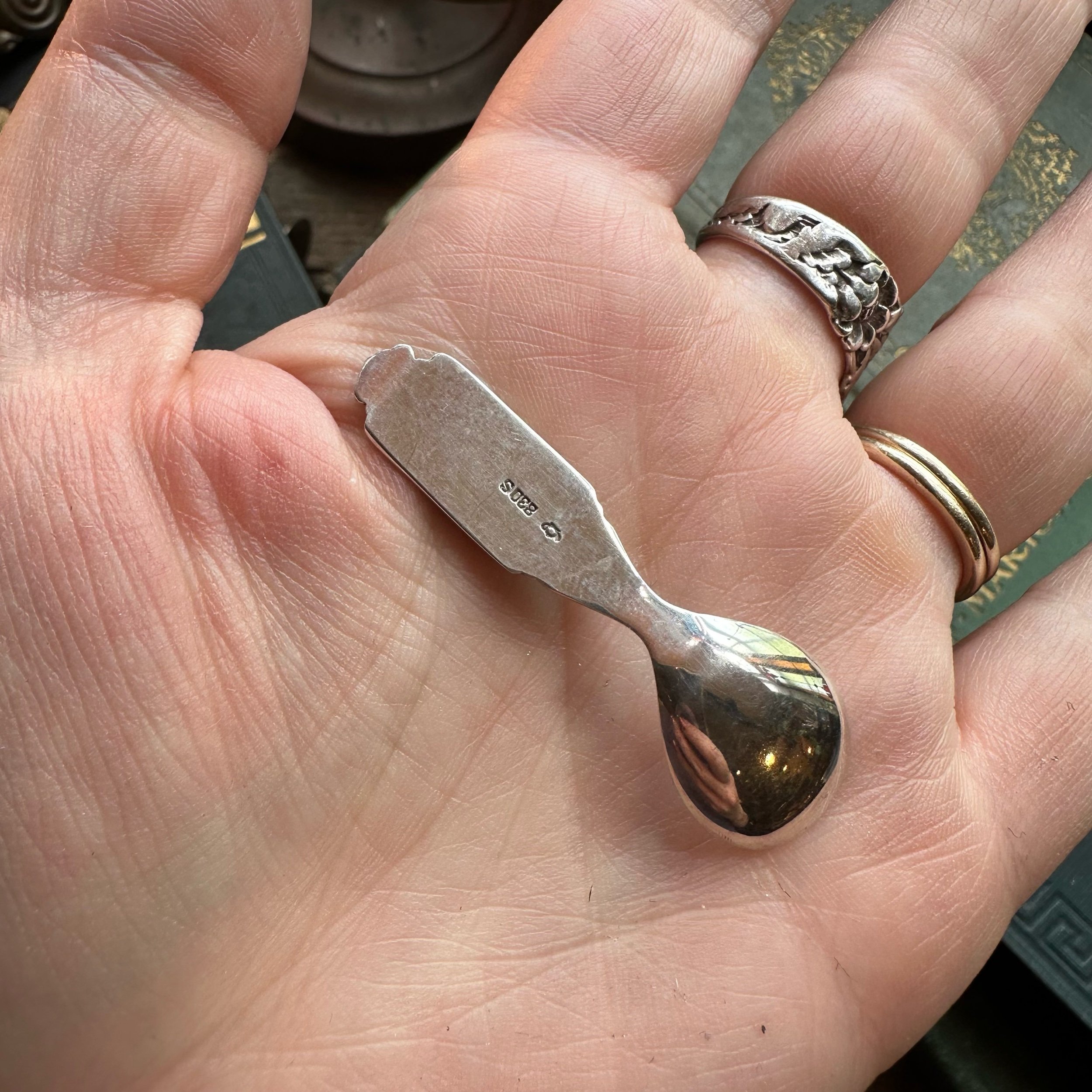 Dainty Norge Norwegian Spoon Necklace - LadyForge Jewelry