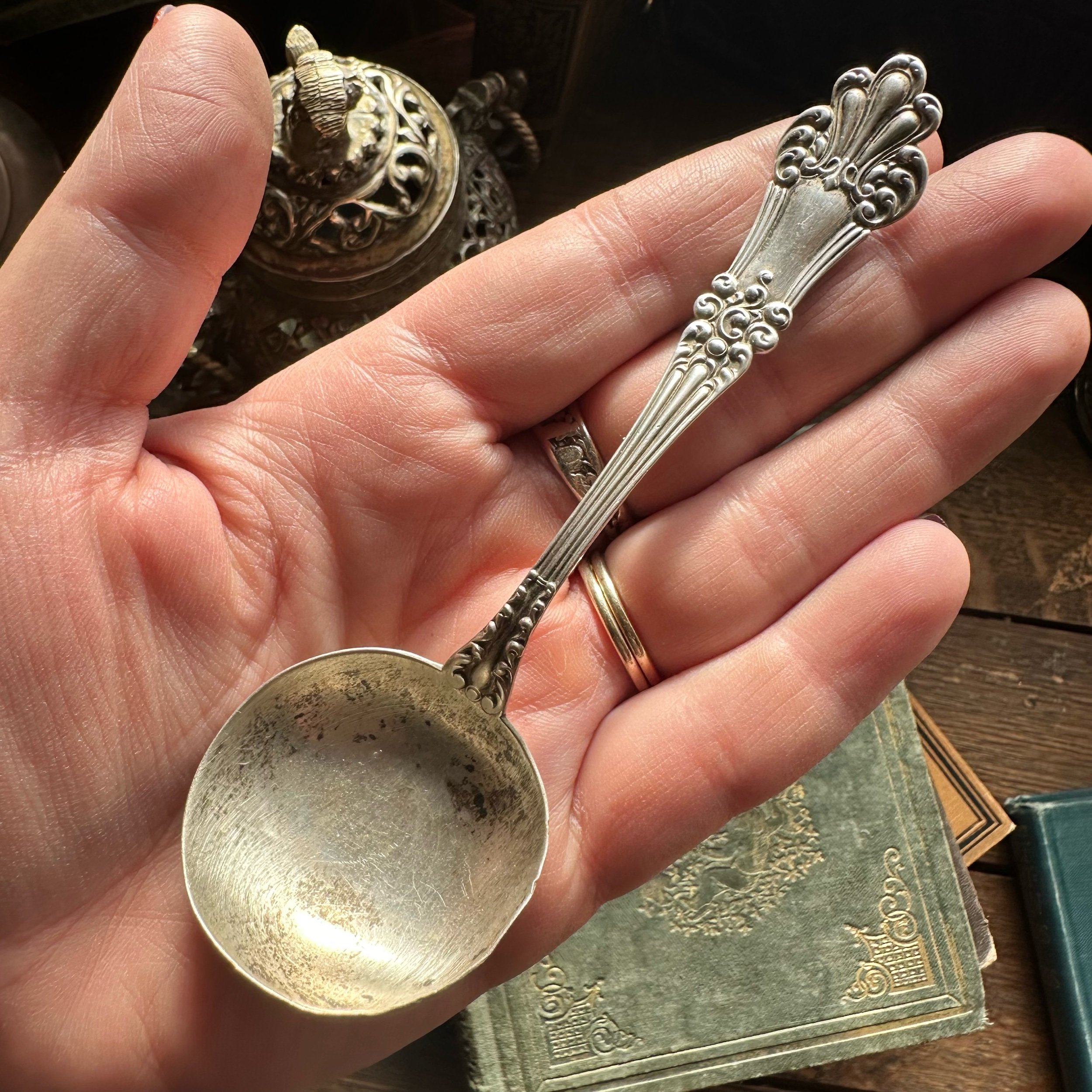 1903 Olympia Sterling Spoon Ring - LadyForge Jewelry